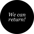 We can return!